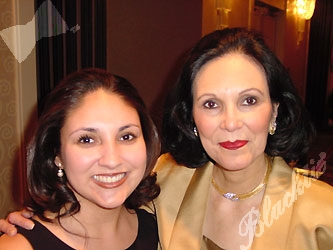 Previous Photo, Friends Elaine Torres,left, and Patricia Barela Rivera pose for a photo. They - newpicdubday035