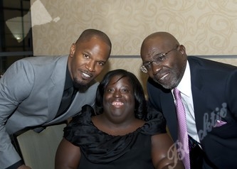 Blacktie | Photos | DeOndra Dixon with her brother, actor Jamie Foxx ...