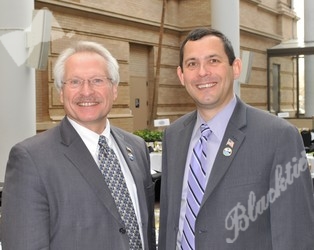 Blacktie | Photos | John Karas, left, and Joe Rice of Lockheed Martin ...