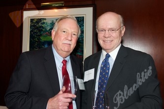 Blacktie | Photos | Dr. Dennis Roop, left and Tom Healy