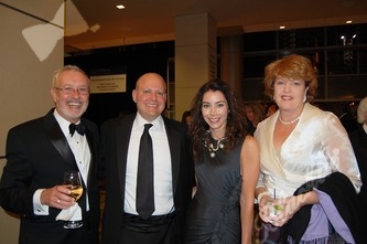 Blacktie | Photos | Greg Geissler, left, Josh Hanfling, Amy Venturi and ...