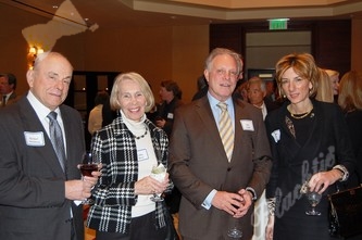 Blacktie | Photos | Michael Altenberg, left, Libby Bortz, trustee Alby ...