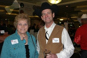 Blacktie | Photos | Pat Robinson with cowboy philanthropist Casey Kemp